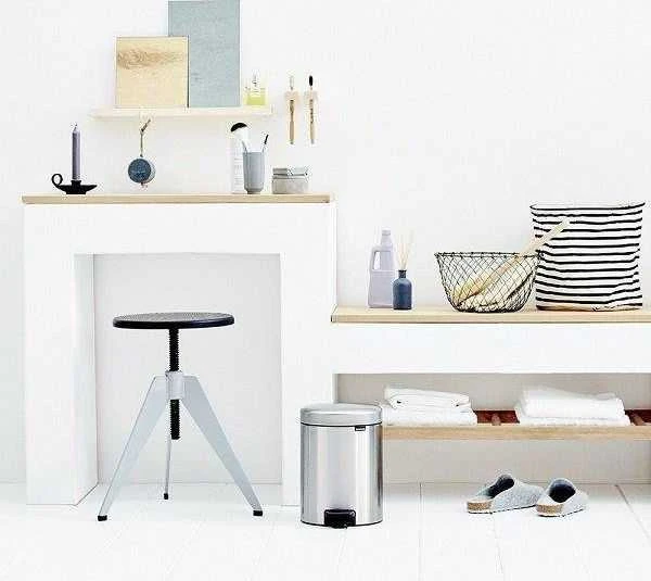 Brabantia Šiukšlių dėžė, NewIcon, 5L - Matt Steel