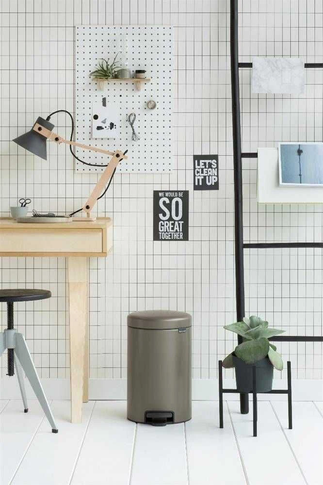 Brabantia Šiukšlių dėžė, NewIcon, 12L - Platinum