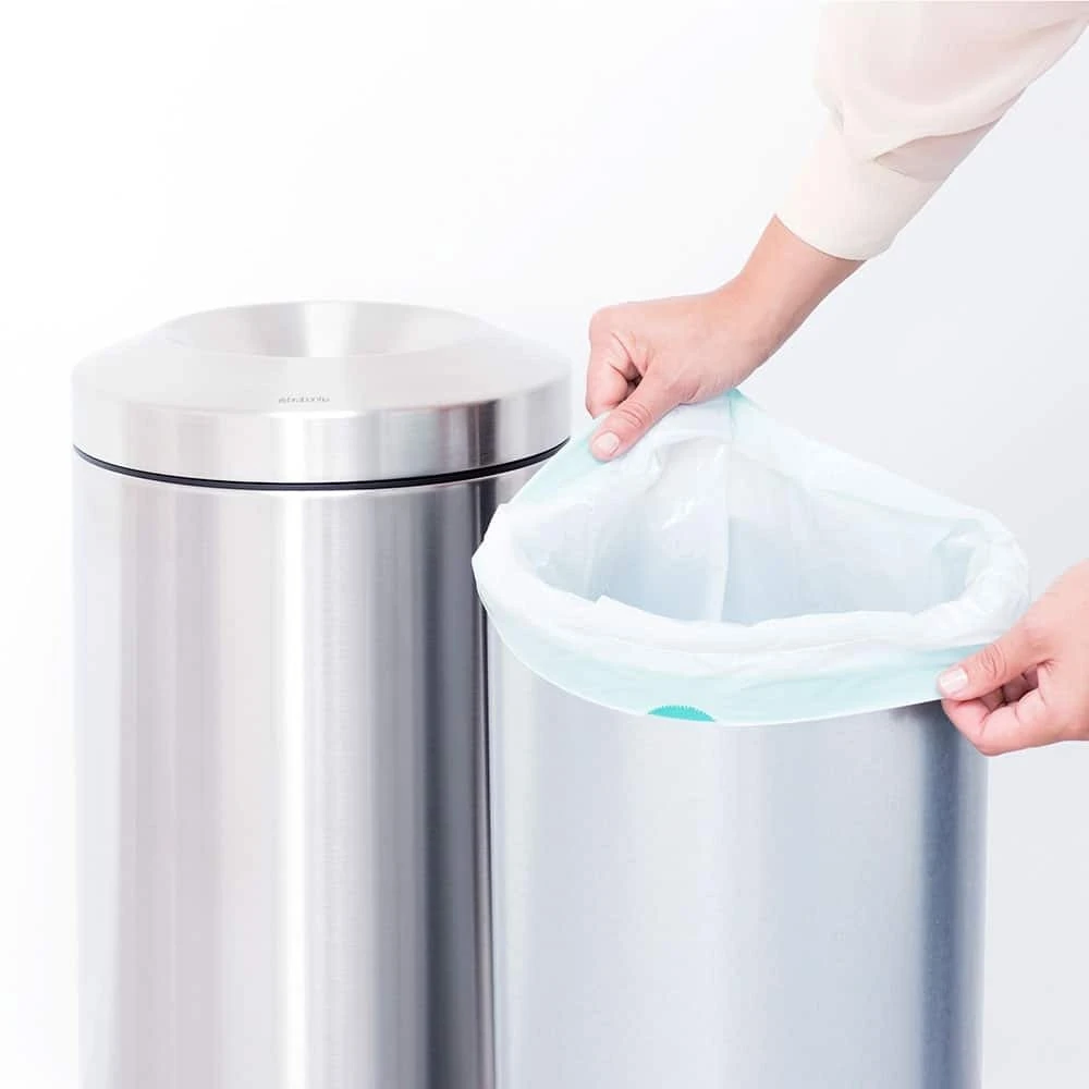 Šiukšliadėžė Brabantia Samogaszący 30l Matt Steel (378621)