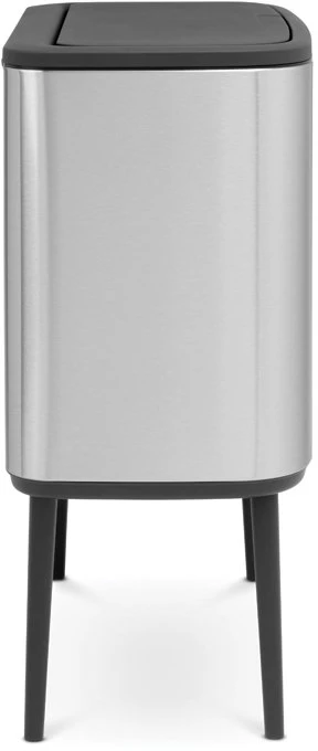 Šiukšlių dėžė Brabantia Bo Touch, 3 x 11 l, Matinė plieno spalvos