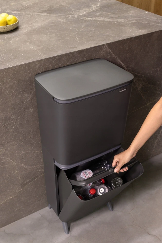 Šiukšlių dėžė Brabantia, SortUp Hi, 10+10+25l