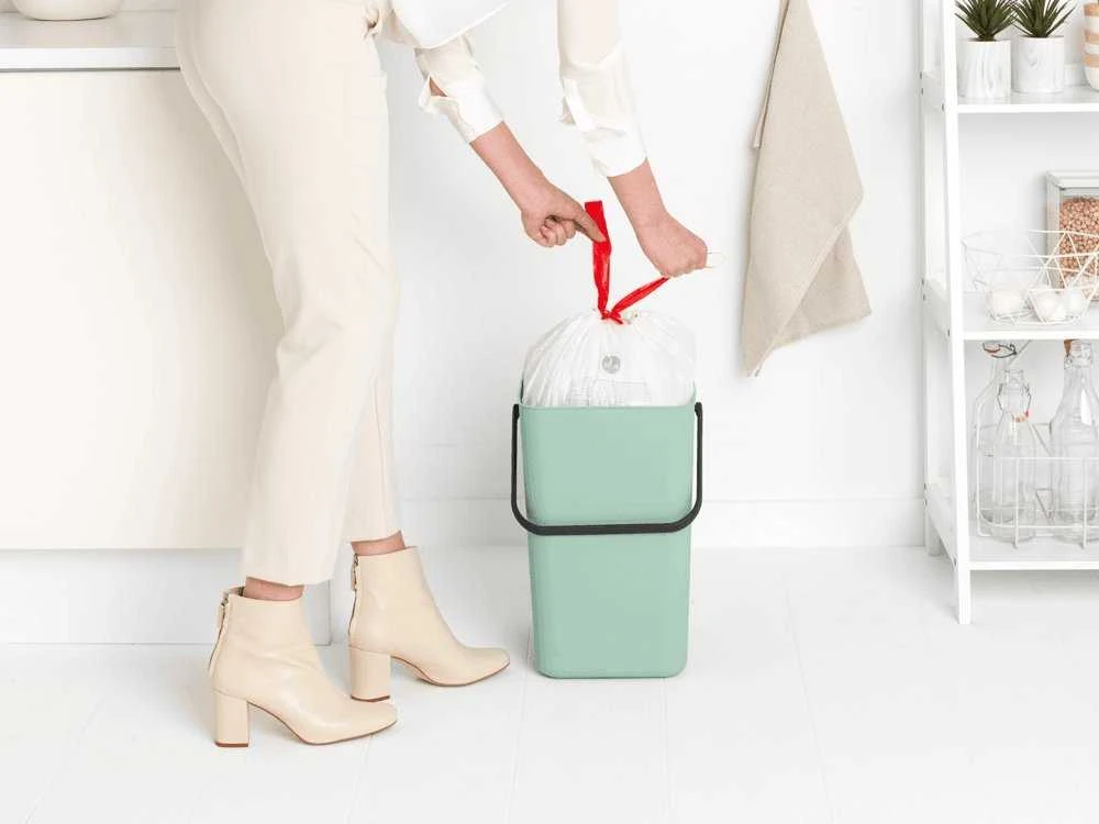 Brabantia Sort & Go Waste Bin Jade Žalias 25 L