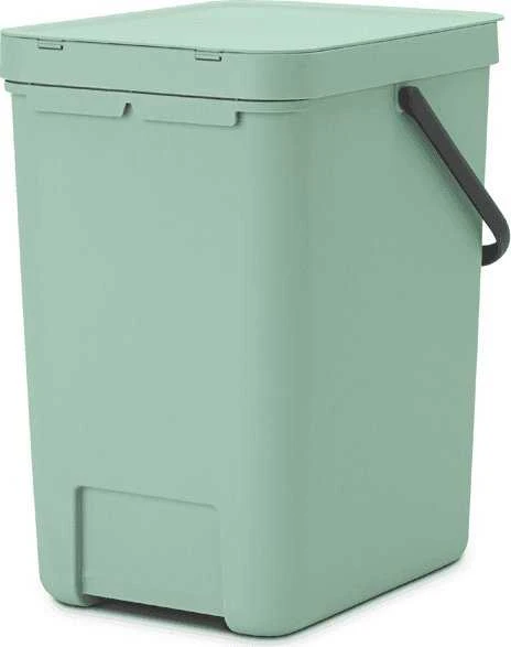 Brabantia Sort & Go Waste Bin Jade Žalias 25 L