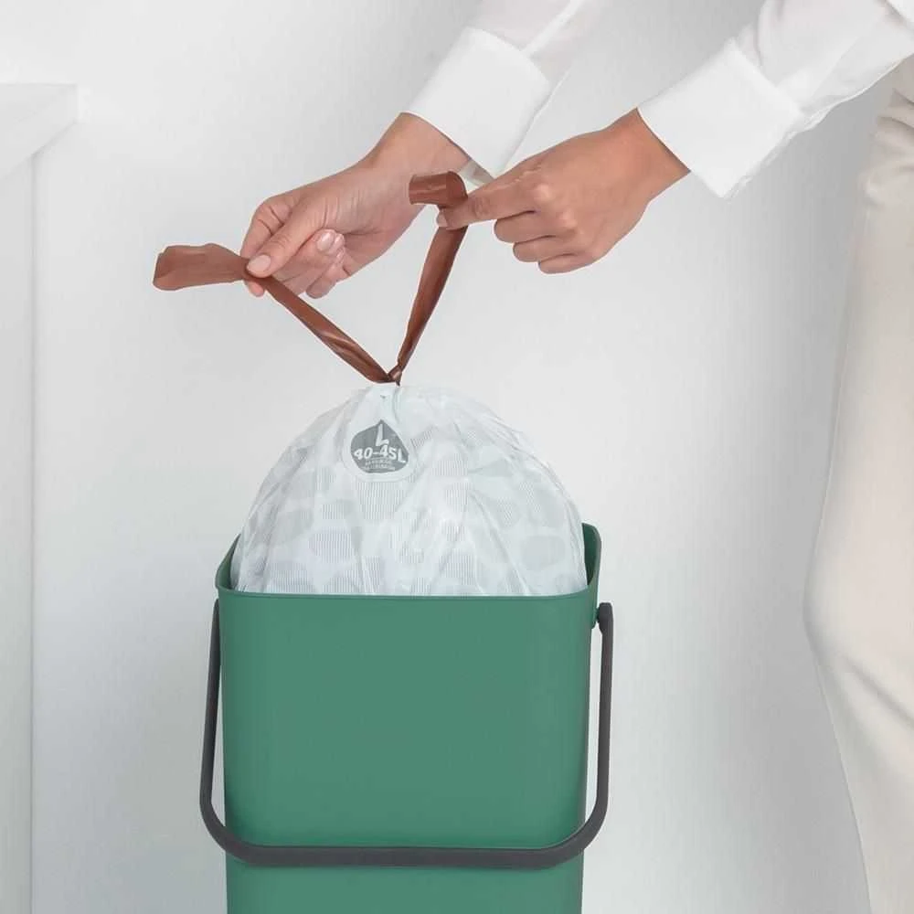 Brabantia „Sorti & Go“, 40 l, stačiakampis, žalias, 267 mm, 341 mm, 620 mm