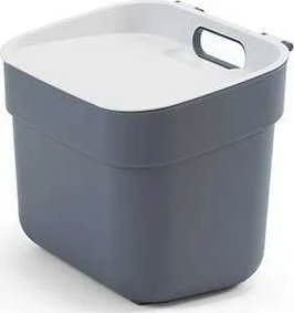 Keter CURVER ŠIUKŠLIŲ RŪŠIAVIMO DĖŽĖ 5L /TAMSIAI PILKA/ ŠVIESIAI PILKA