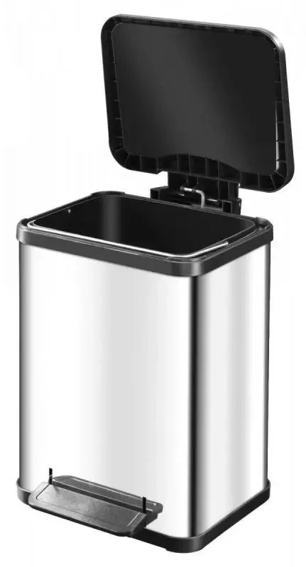 Šiukšliadėžė Hailo Öko* uno Plus M stainless steel
