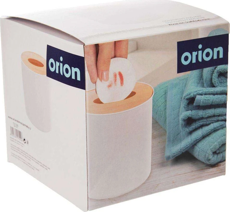 Orion Vonios šiukšlių dėžė WHITNEY 1,5 l balta