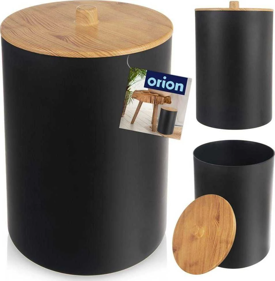 Orion Vonios šiukšlių dėžė 7 l Juoda