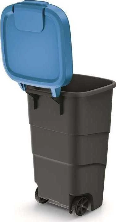 Šiukšliadėžė Prosperplast mėlyna 90L (NBWB90-2383C)
