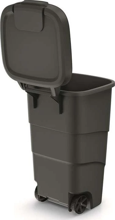 Prosperplast Krepšys WHEELER 95 l šiukšliadėžė - ruda