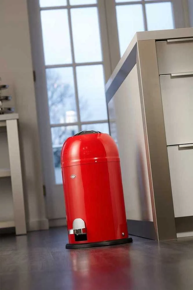Wesco šiukšlių dėžė su pedalu raudona (8012192)