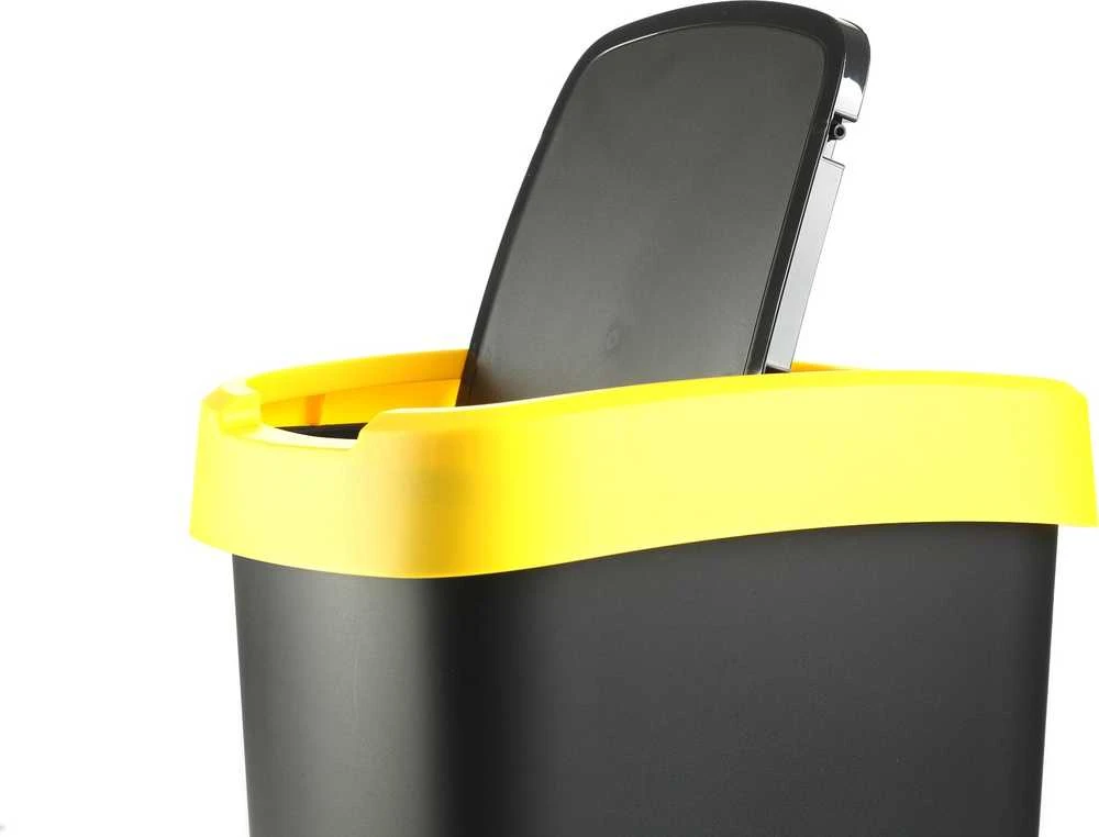 Atliekų Rūšiavimo Konteineriai - ROTHO Twist 3 x 25L Mėlyna, Juoda, Raudona, Žalia