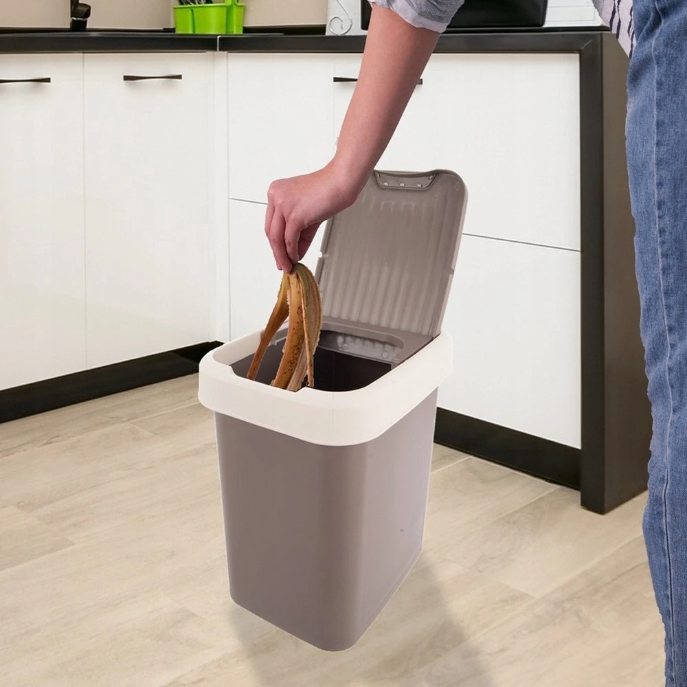 Stefanplast Orion Plastikinė Šiukšlių Dėžė 12 l - Kompaktiška Talpa