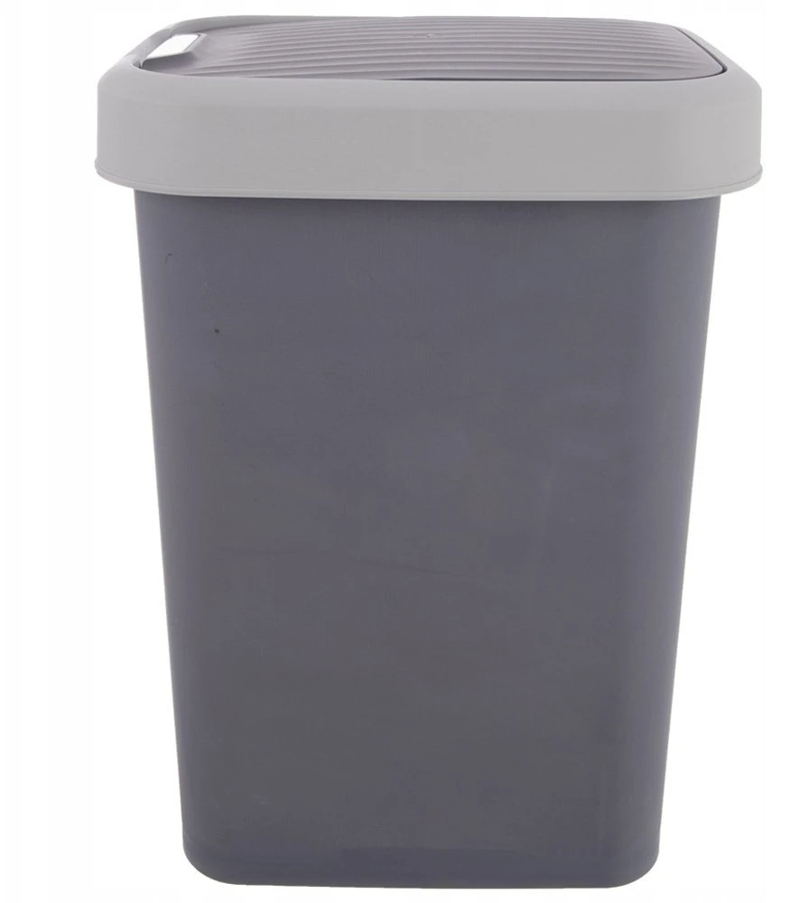 Stefanplast Orion Plastikinis Šiukšlių Dėžė 25 l - Pilka - Universalus Naudojimas