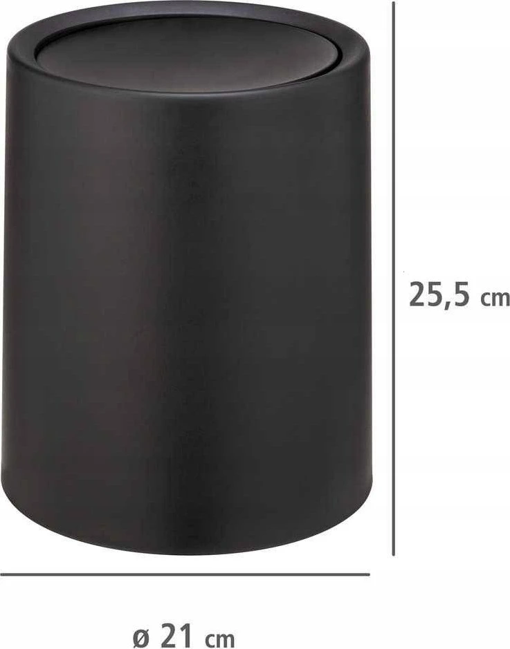 Šiukšliadėžė ATRI, 6 L, WENKO 25208100/67522