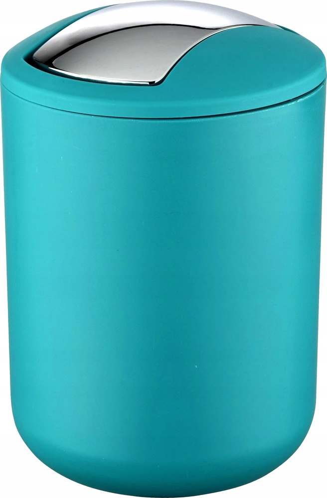 BRASIL garbage basket, turquoise - 2 l, WENKO