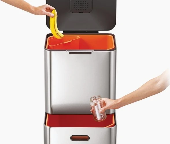 Wesco JJ-Krepšys do segregacji 40l Totem Compact plieno