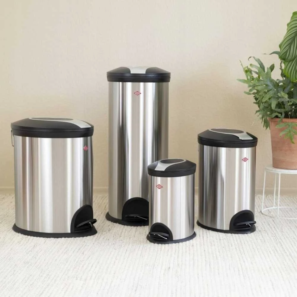 Šiukšliadėžė Wesco Krepšys plieno Tretmülleimer 107 30L - WESCO