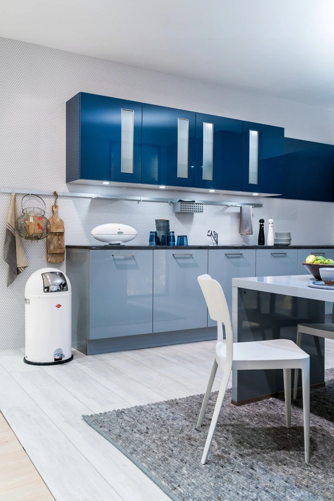 Šiukšliadėžė Wesco Pushboy 50l migdał