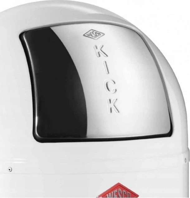 Šiukšliadėžė Wesco Šiukšliadėžė 40l KickBoy sidabrinė WESCO
