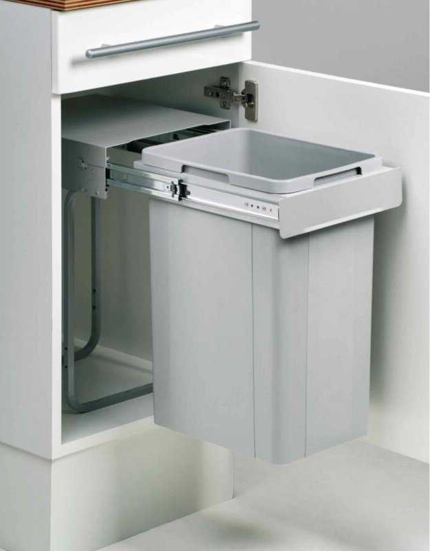 Šiukšliadėžė Wesco Šiukšliadėžė szufladowy Bio Single 30 DT 32l - Wesco