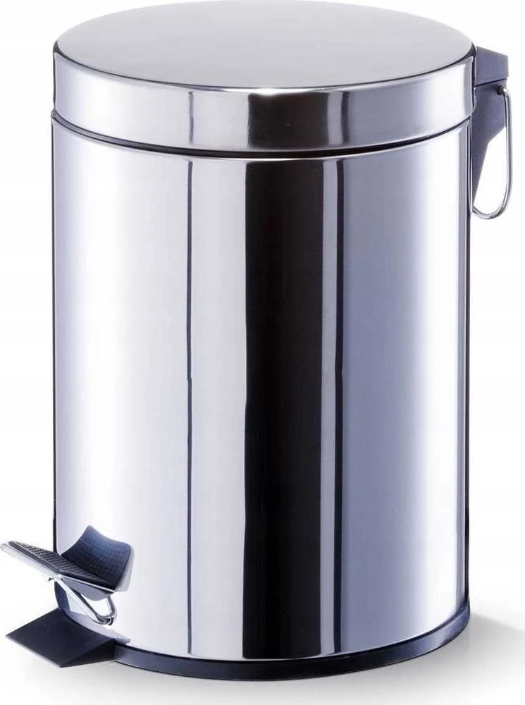 Steel Vonios krepšelis, šiukšlių konteineris - 5 l, nerūdijantis plienas, ZELLER