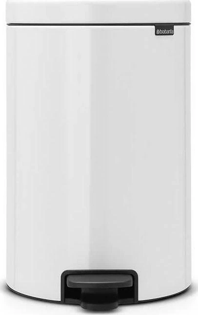 Šiukšlių dėžė su pedalu Brabantia NewIcon, 20 l, Balta