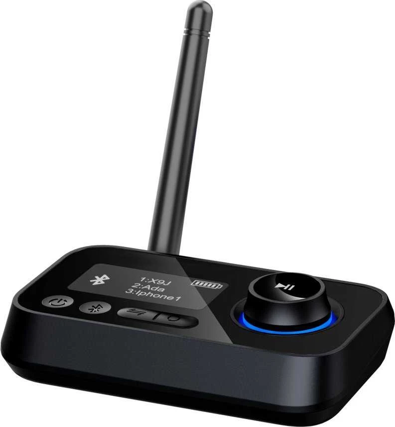 Siųstuvas FM Art ART AUDIO AUX/OPT Siųstuvas su BT LCD funkcija BT-17