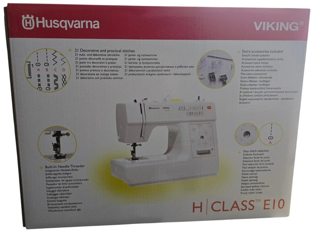 Husqvarna Viking siuvimo mašina H klasė E10
