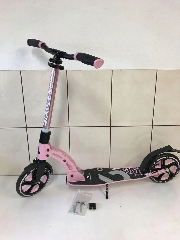 SixDegrees Six Degrees Scooter paspirtukas 205 mm pastell-pink AU 569