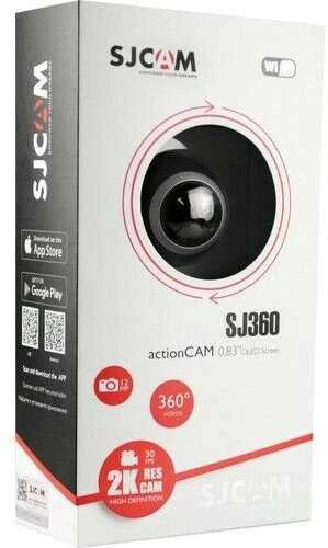 SJCAM SJ360 Juodas fotoaparatas