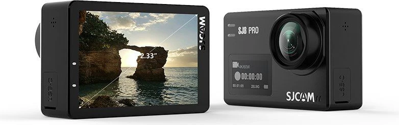 SJCAM SJ8 Pro kamera juoda