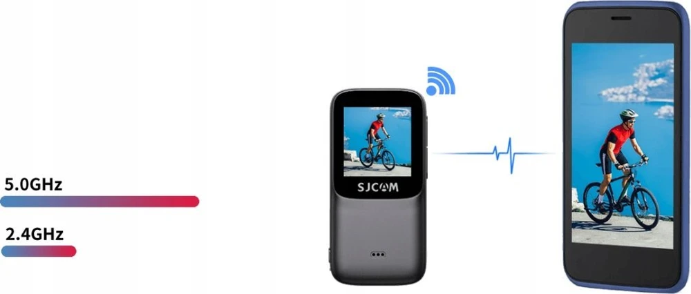 SJCAM C200 PRO Sports Camera Juodas