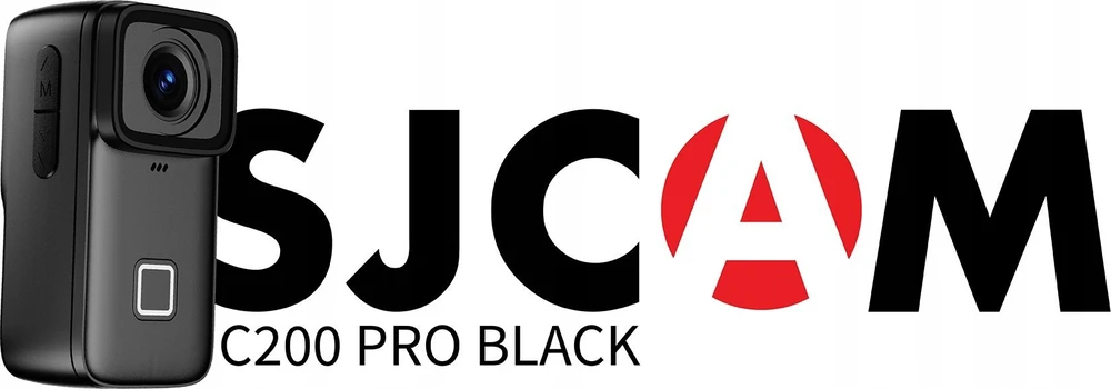 SJCAM C200 PRO Sports Camera Juodas
