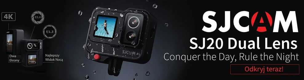 SJCAM SJ20 Sports Camera Juodas
