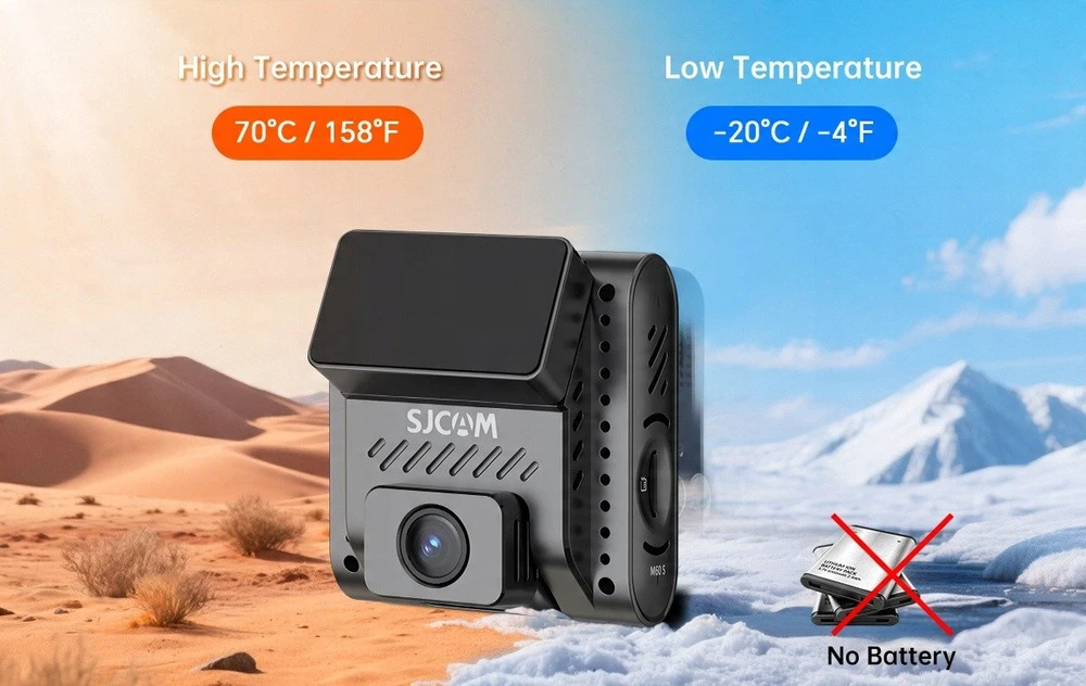 Vaizdo registratorius SJCAM SJCAM SJDASH M60S 2CH