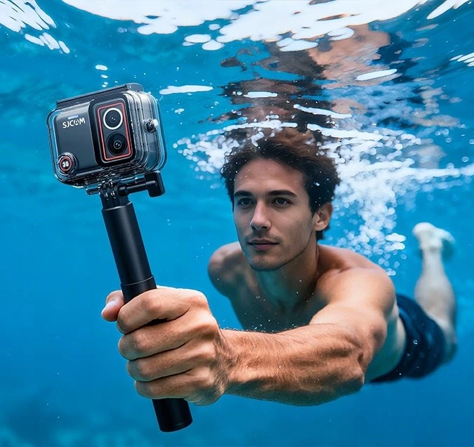 SJCAM Atsparus vandeniui korpusas sportinei kamerai SJ30 waterproof case 30m (6972476166006)