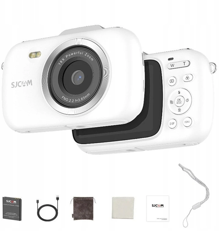 SJCAM ZV100 BALTA - APARATAS - KAMERA