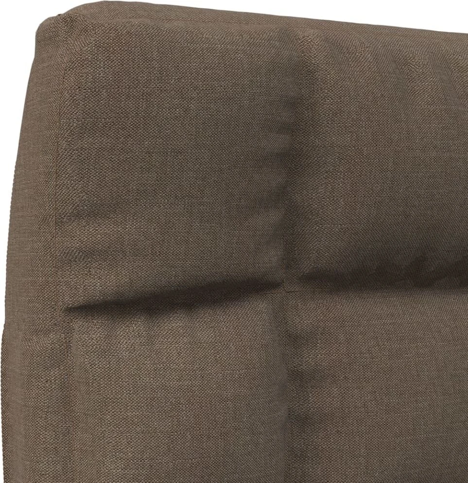 Fotelis Sulankstomas čiužinukas-kėdė, taupe spalvos, audinys
