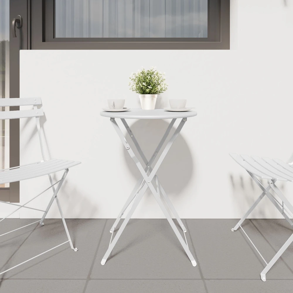 Bistro stalas Balta Ø 50 x 71 cm Miltelinis plienas