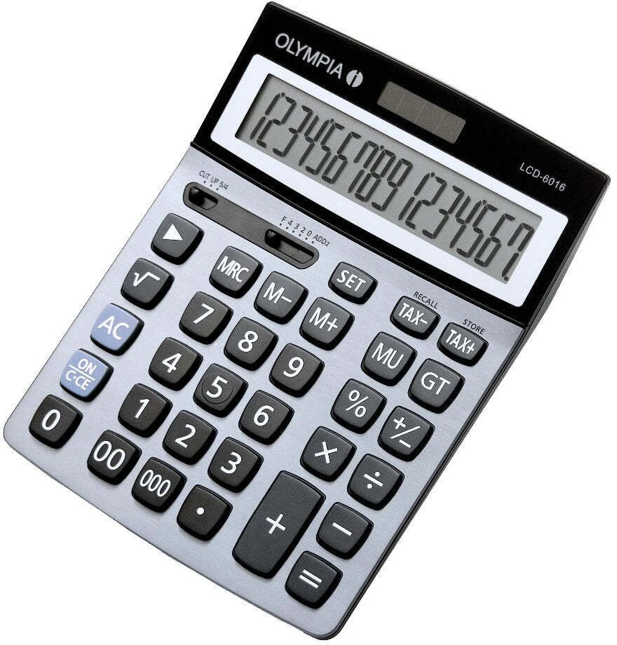 Olympia LCD-6016 stalinis skaičiuotuvas