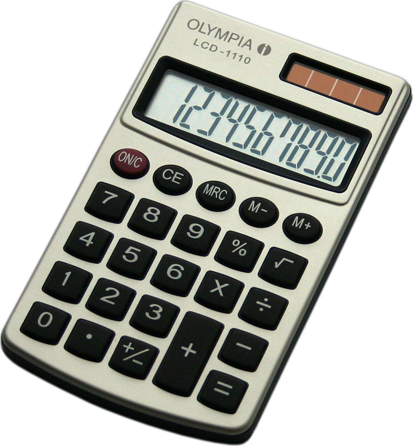 Skaičiuoklė Olympia Olympia skaičiuoklė LCD-1110 sidabrinis