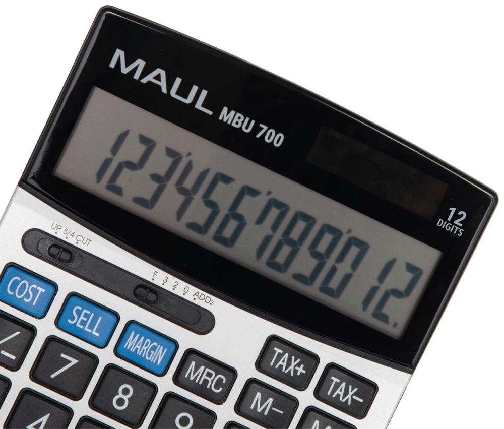 Maul Stalinis skaičiuotuvas MBU 700 12 skaitmenų