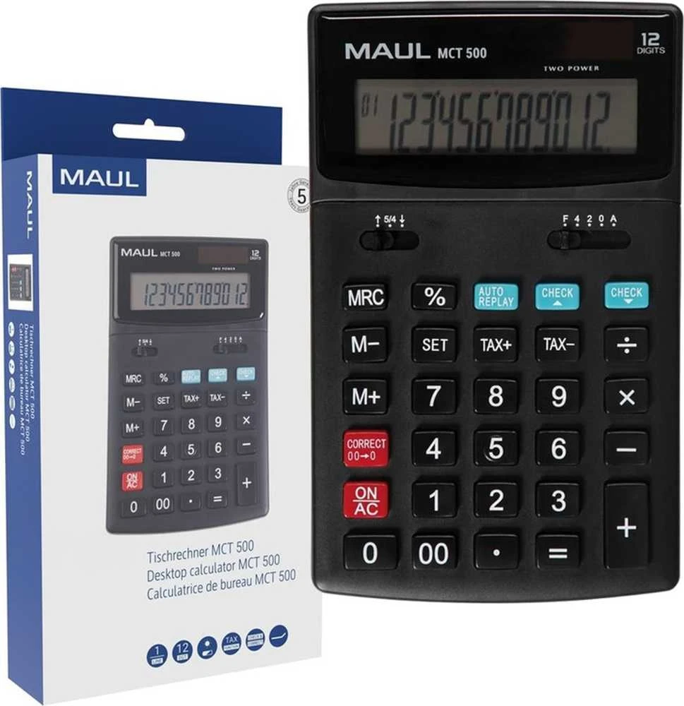 Skaičiuotuvas MAUL MCT 500 su pakuote