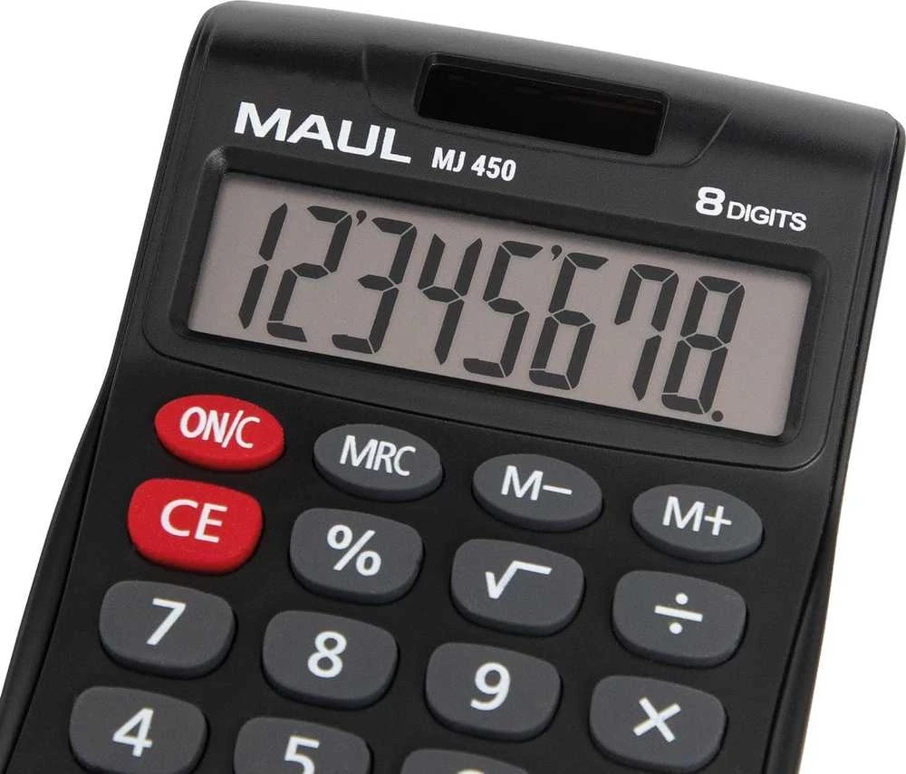 Stalinis skaičiuotuvas MAUL MJ 450, junior, 8 skaitmenys