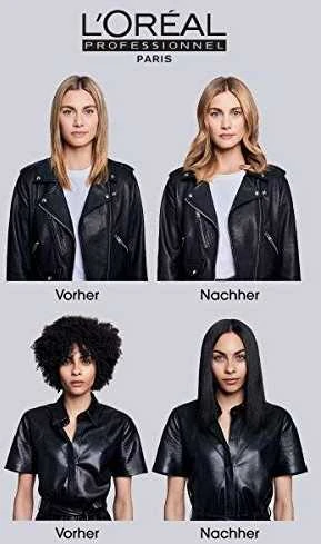 „L'Oreal Professionnel SteamPod“ elektrinis mini garinis plaukų tiesintuvas, juodas/baltas