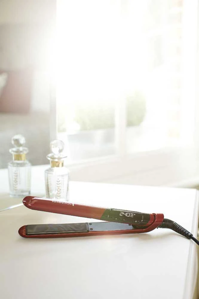 Tiesinimo žnyplės for hair REMINGTON S9600 (46W, red color)