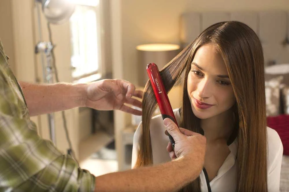 Tiesinimo žnyplės for hair REMINGTON S9600 (46W, red color)