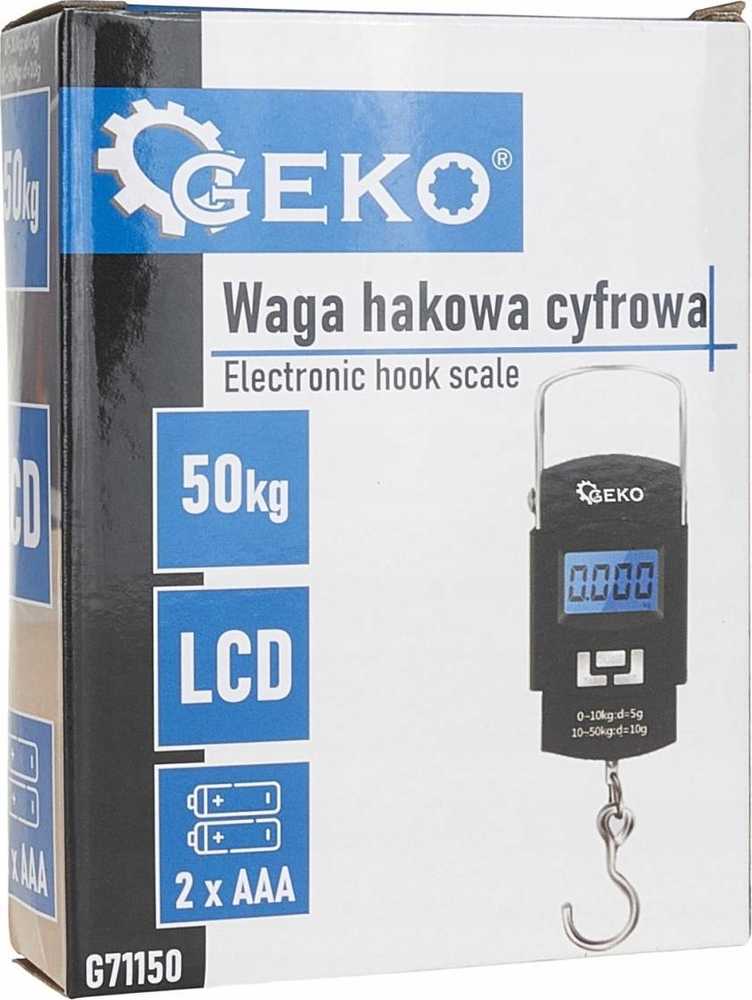 GEKO SKAITMENINĖ KABINAMA SVARSTYKLĖ 50kg