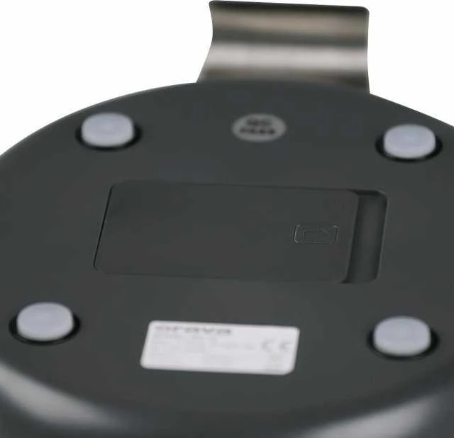 Skaitmeninės virtuvinės svarstyklės ORAVA EV-15, nerūdijantis plienas, LCD ekranas, TARE funkcija, tikslumas 1 g